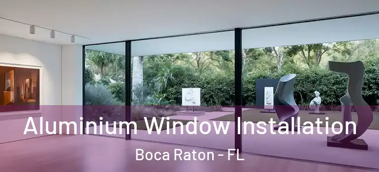  Aluminium Window Installation Boca Raton - FL