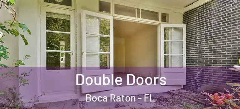  Double Doors Boca Raton - FL