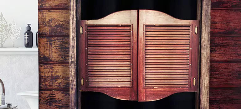 Installing Saloon Door Hinges in Boca Raton, FL