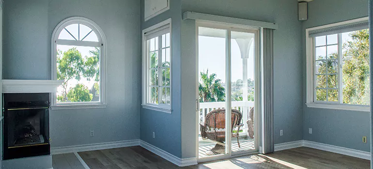 Tempered Glass Sliding Door inBoca Raton, FL
