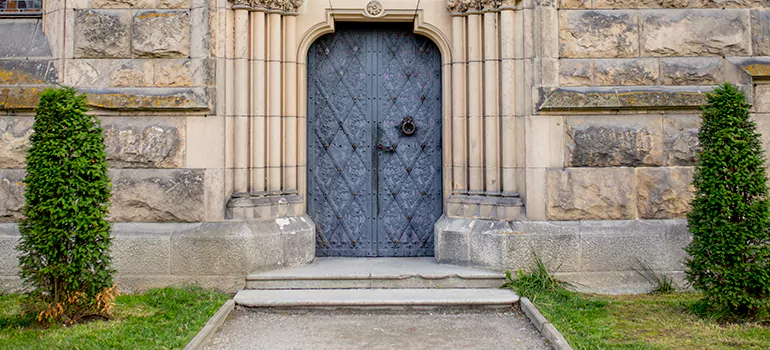 Traditional Double Front Doors in Boca Raton, FL