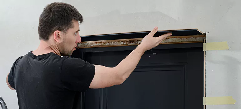 Wood Door Hole Repair in Boca Raton, FL