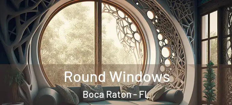  Round Windows Boca Raton - FL
