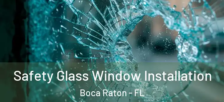  Safety Glass Window Installation Boca Raton - FL