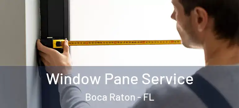  Window Pane Service Boca Raton - FL
